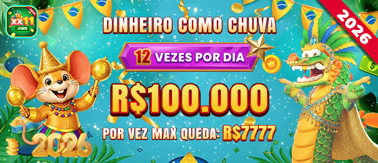 DINHEIRO COMO CHUVA 12 VEZES POR DIA R$100.000 POR VEZ MAX QUEDA: R$7777