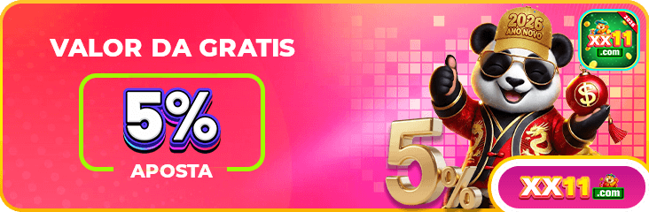 VALOR DA GRATIS 5% APOSTA